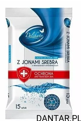 CHUSTECZKI NAWILŻANE DELIKATO a15/40 