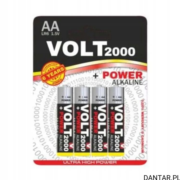 Bateria LR6 AA alkaline Volt a4