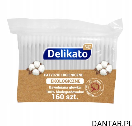 Patyczki higieniczne delikato folia eco a160