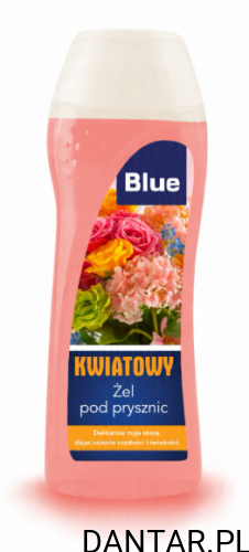 Żel pod prysznic BLUE damski kwiatowy 300ml