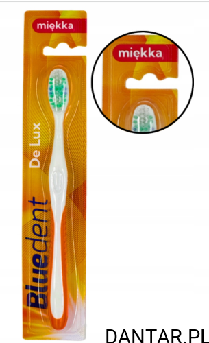 Szczoteczka do zębów BlueDent delux miekka