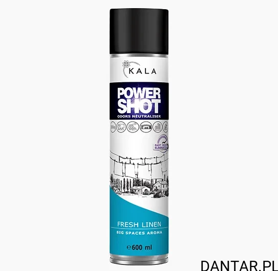 Kala 600ml Power Shot fresh linen a1/6