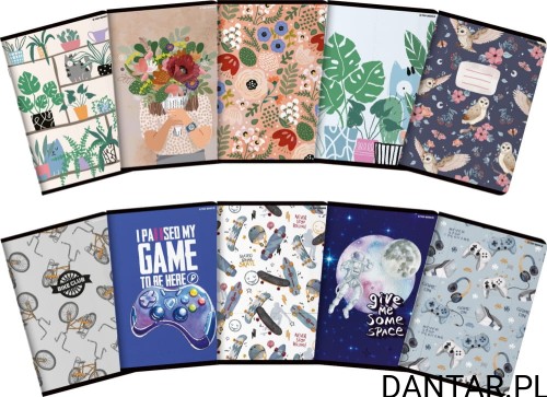 Zeszyt A5 32K linia GRUBA miękka TOP 2000