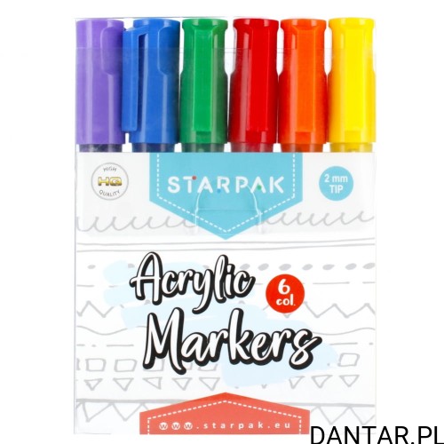 Marker akrylowy 2mm Starpak 497710 a6