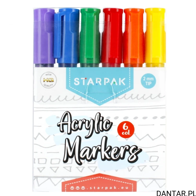 Marker akrylowy 2mm Starpak 497710 a6
