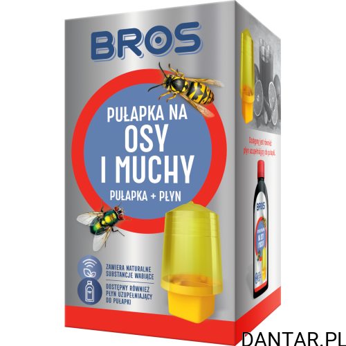 Bros pułapka na muchy i osy płyn 200ml 