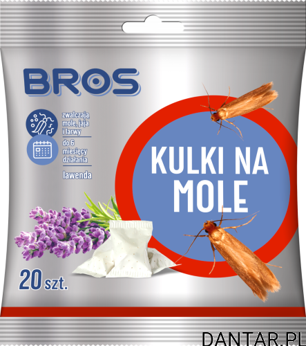 bros kulki na mole lawendowe a20/14