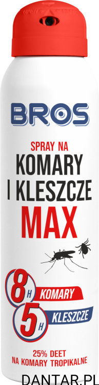 Bros spray na komary kleszcze 90ml