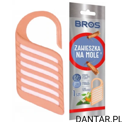 Bros zawieszka na mole kwiat pomarańczy 