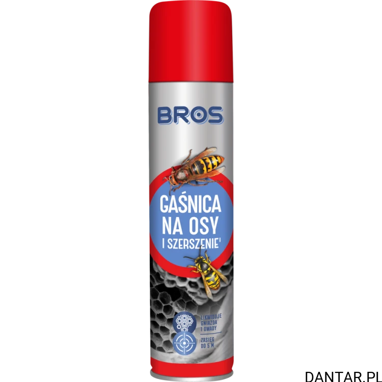 bros gaśnica osy szerszenie 600ml /12