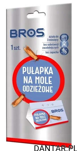 Bros pułapka na mole odzieżowe