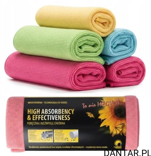 Ścierka mikrowłókna 50x60 mix kolor Słoneczna Kuchnia a1/120