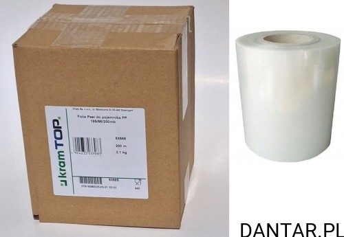 Folia PET/PP do zgrzew 185/55myx200mb 53585 