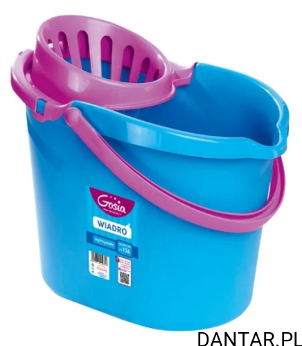 Wiadro 15l z wyciskaczem evergreen Gosia a1/10