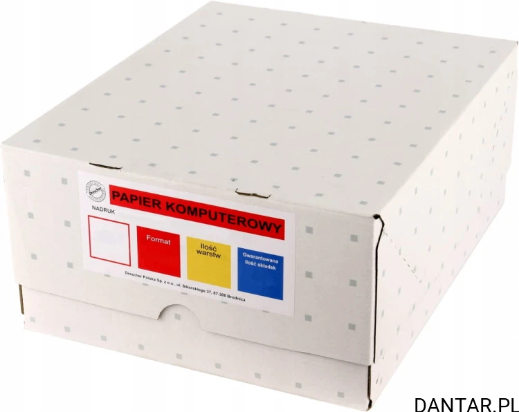 Papier komputerowy 240 1+1 N Drescher