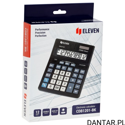 Kalkulator Eleven CDB1201-BK
