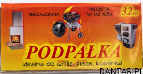 Podpałka ekologiczna kostka brązowa Rydełko a45