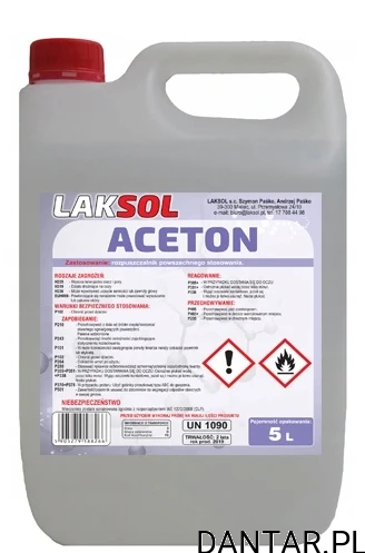 Aceton techniczny 5l LAKSOL