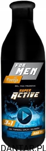 Poezja żel pod prysznic 500 ml /12 men ACTIVE
