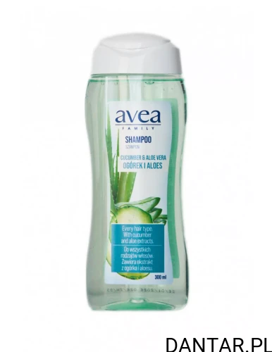 Szampon Avea 300ml aloes-ogórek  a1/14