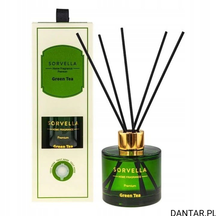 Patyczki zapachowe Sorvella green tea 120ml