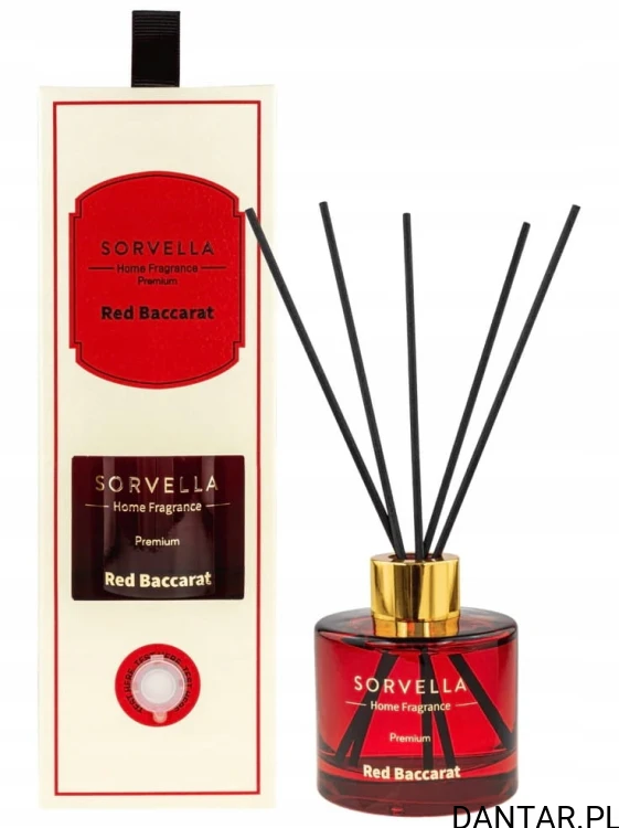 Patyczki zapachowe Sorvella red baccarat 120ml