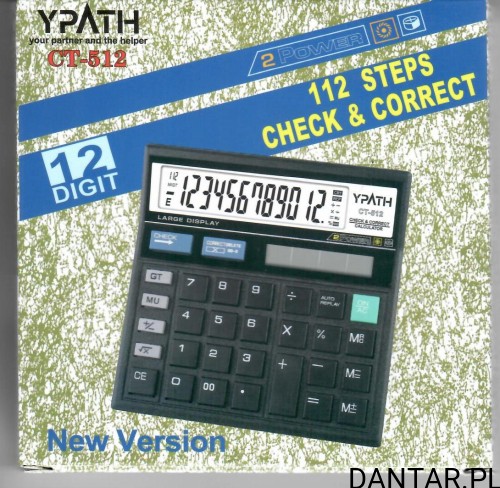 Kalkulator Ypath CT-512 Ypath.