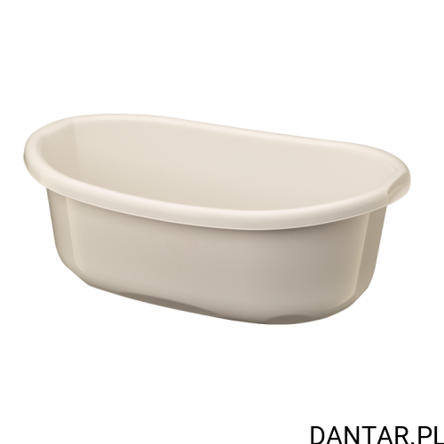 Miska 12l owalna liliana krem