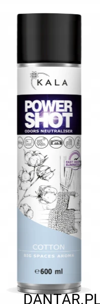 Kala 600ml Power Shot cotton bawełna a1/6