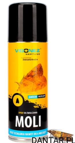 Spray do zwalczania moli 200ml vigonez neptune 