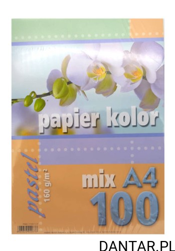Papier ksero mix kolor A4 Kreska 160G