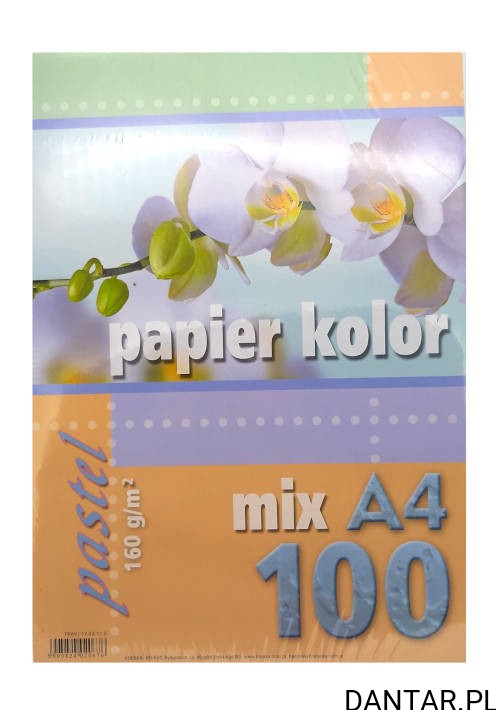 Papier ksero mix kolor A4 Kreska 160G