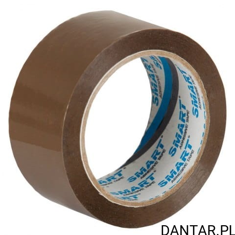 Taśma pakowa brązowa smart solvent 48mm/66y a1/6/36 