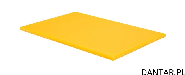 Deska do krojenia 450x300x13 żółta do drobiu  Yato YG-02172
