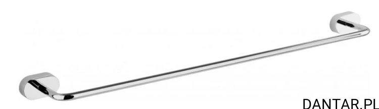 Uchwyt na ręczniki 60cm chromowany Oval Fala 69306 