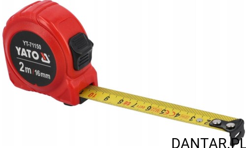 Miara zwijana 2m x 16mm Yato YT-71150