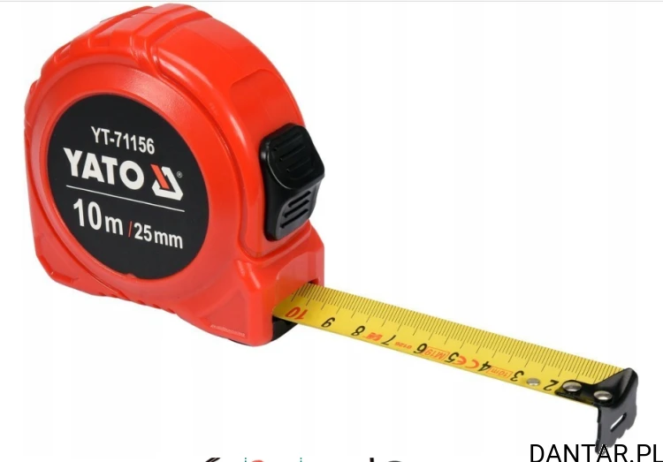 Miara zwijana 10mx25mm Yato YT-71156