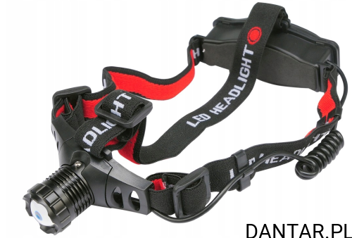 Latarka czołowa led 3W 100lm zoom Yato YT-08590