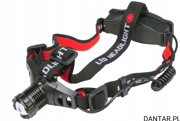 Latarka czołowa led 3W 100lm zoom Yato YT-08590