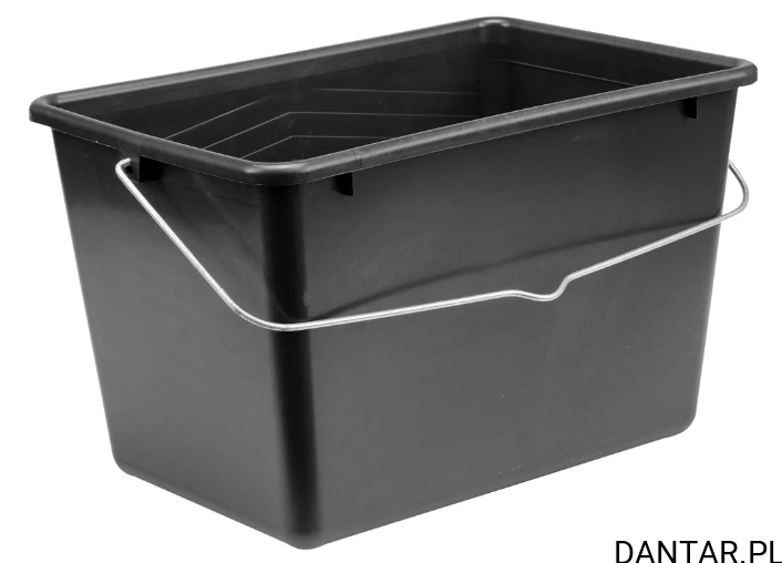 Wiadro 14l prostokątne 36x25x22,5 cm Vorel 09400
