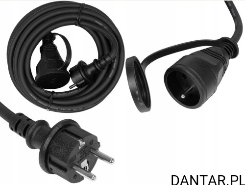 Przedłużacz warsztatowy 3x1,5mm 5m Yato YT-8112