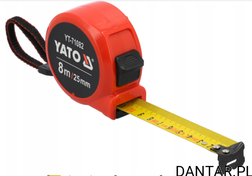 Miara zwijana 8mx25mm Yato YT-71082