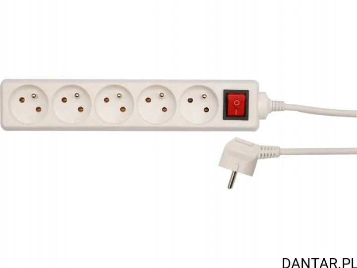 Przedłużacz z włącznikem 5G Z/U 1.5M Vorel 72526