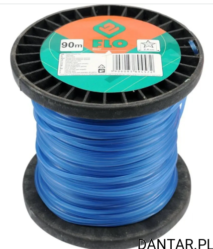 Żyłka tnąca gwiazdka 2.4mm x 90m Flo 89457