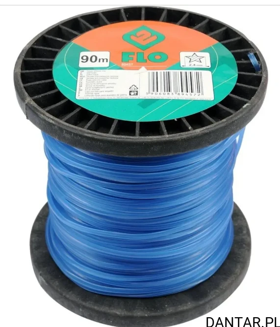 Żyłka tnąca gwiazdka 2.4mm x 90m Flo 89457