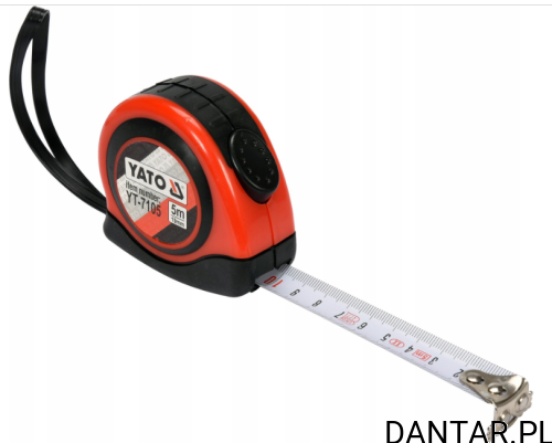 Miara zwijana 5mx19mm nylon magnes Yato YT-7105