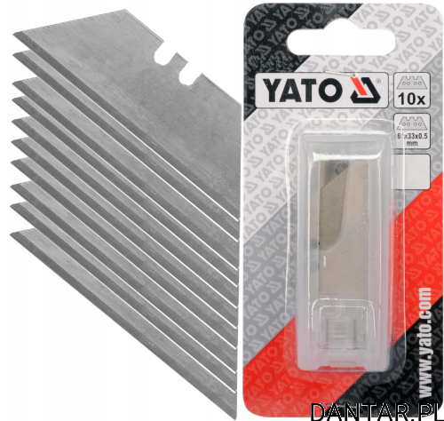 Ostrza trapezowe do noża tapicerskiego a10 Yato YT-7531