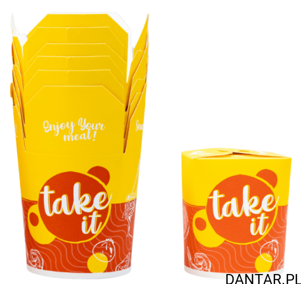 Kubełek 750ml kebab box Love Nature a50/10 88808