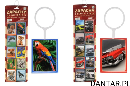 Odświeżacz powietrza do samochodu Sedan mix a1/20
