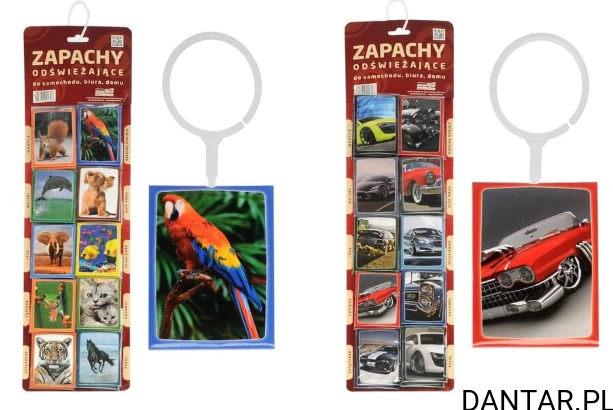 Odświeżacz powietrza do samochodu Sedan mix a1/20